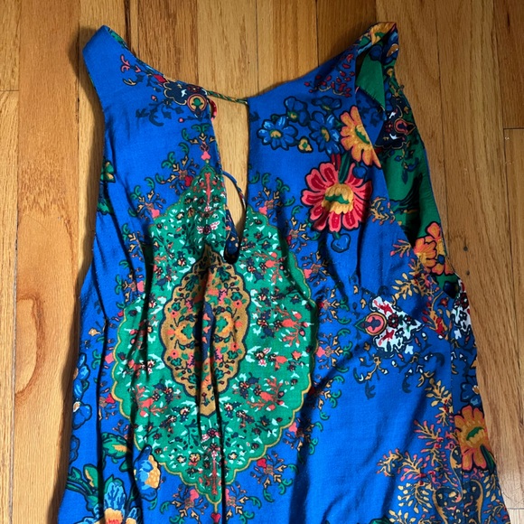FARM Rio Blue Printed Mini Dress - Picture 2 of 3